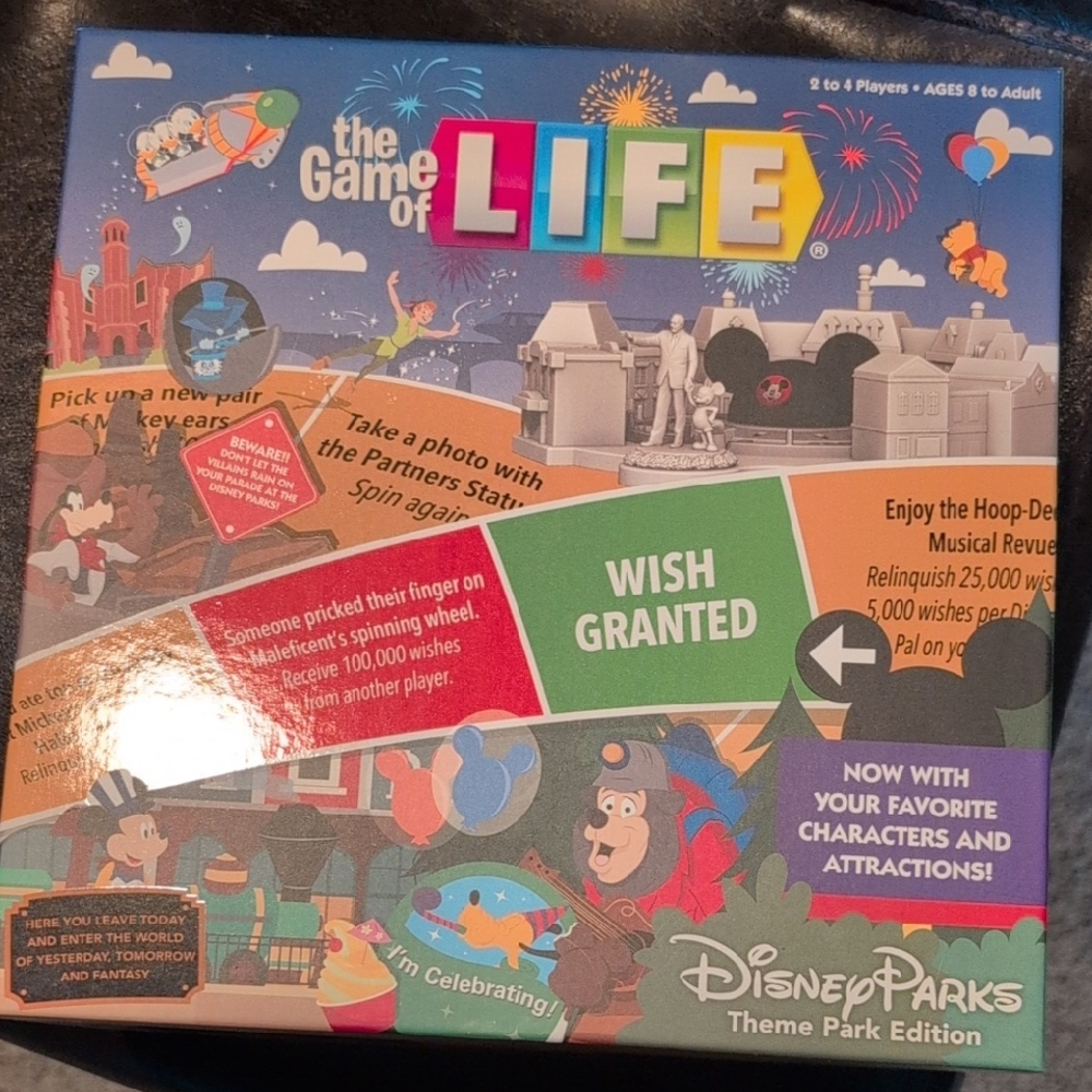 The Game of Life Disney Parks Theme Park Edition